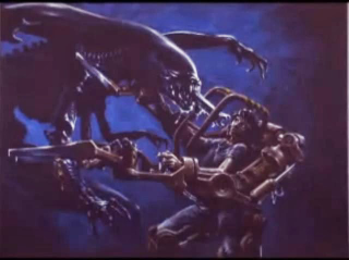 Illustration for article titled Aliens' Power Loader Was Way More Massive in Syd Mead's Concept Art
